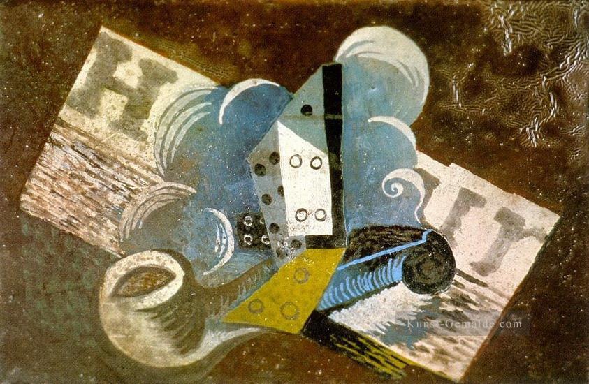 Rohr zeitschrift 1915 kubismus Pablo Picasso Ölgemälde
